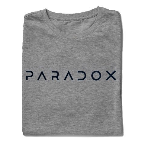 PARADOX PROMO T-SHIRT šedé - vel L