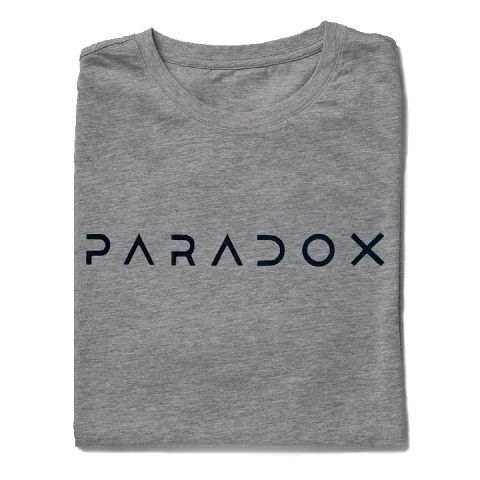 PARADOX PROMO T-SHIRT šedé - vel XL