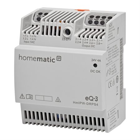 Homematic IP Wired Power Supply Unit, 4 A - HmIPW-DRPS4