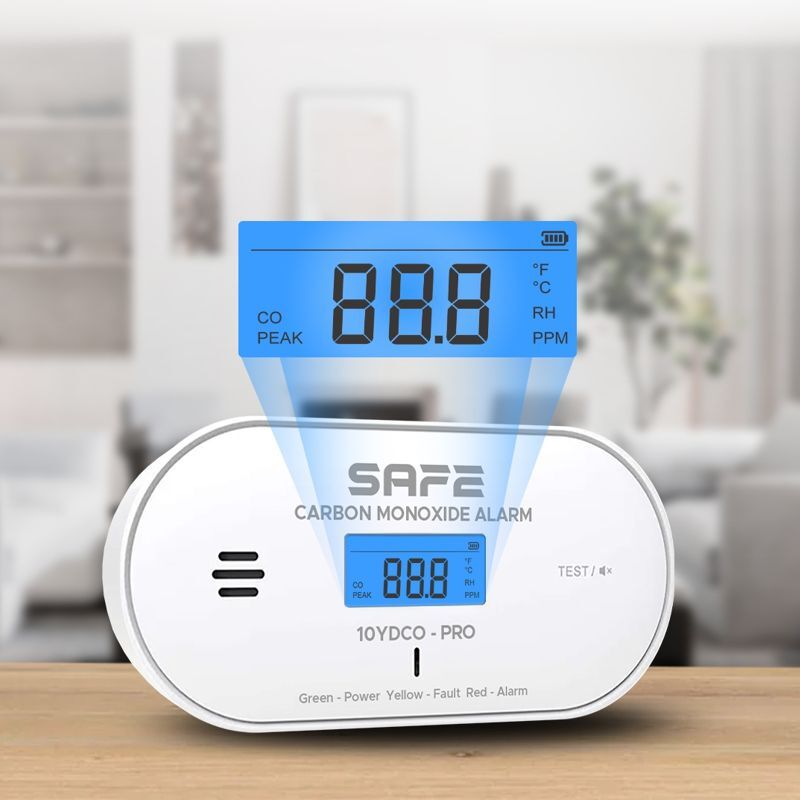 CO Alarms SAFE 10YDCO-PRO with battery with 10yrs warranty