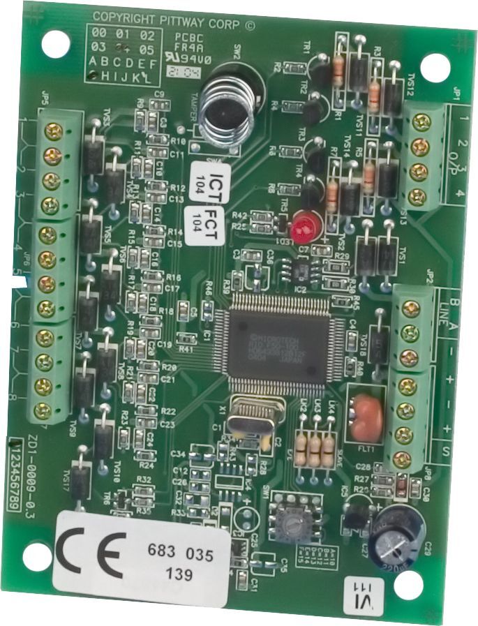 A158 PCB Expandér 8 zón G8P/G8