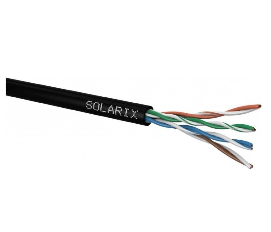 SXKD-5E-UTP-PE Cat5E 305m venkovní Solarix kabel