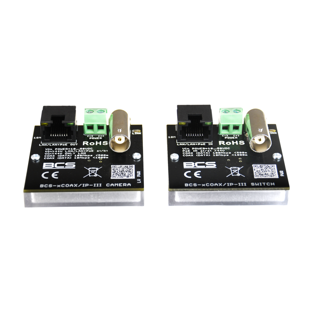 BCS-xCOAX/IP-III Převodník LAN/Coax