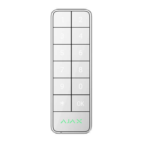 Ajax Superior Keypad Outdoor Fibra ASP white