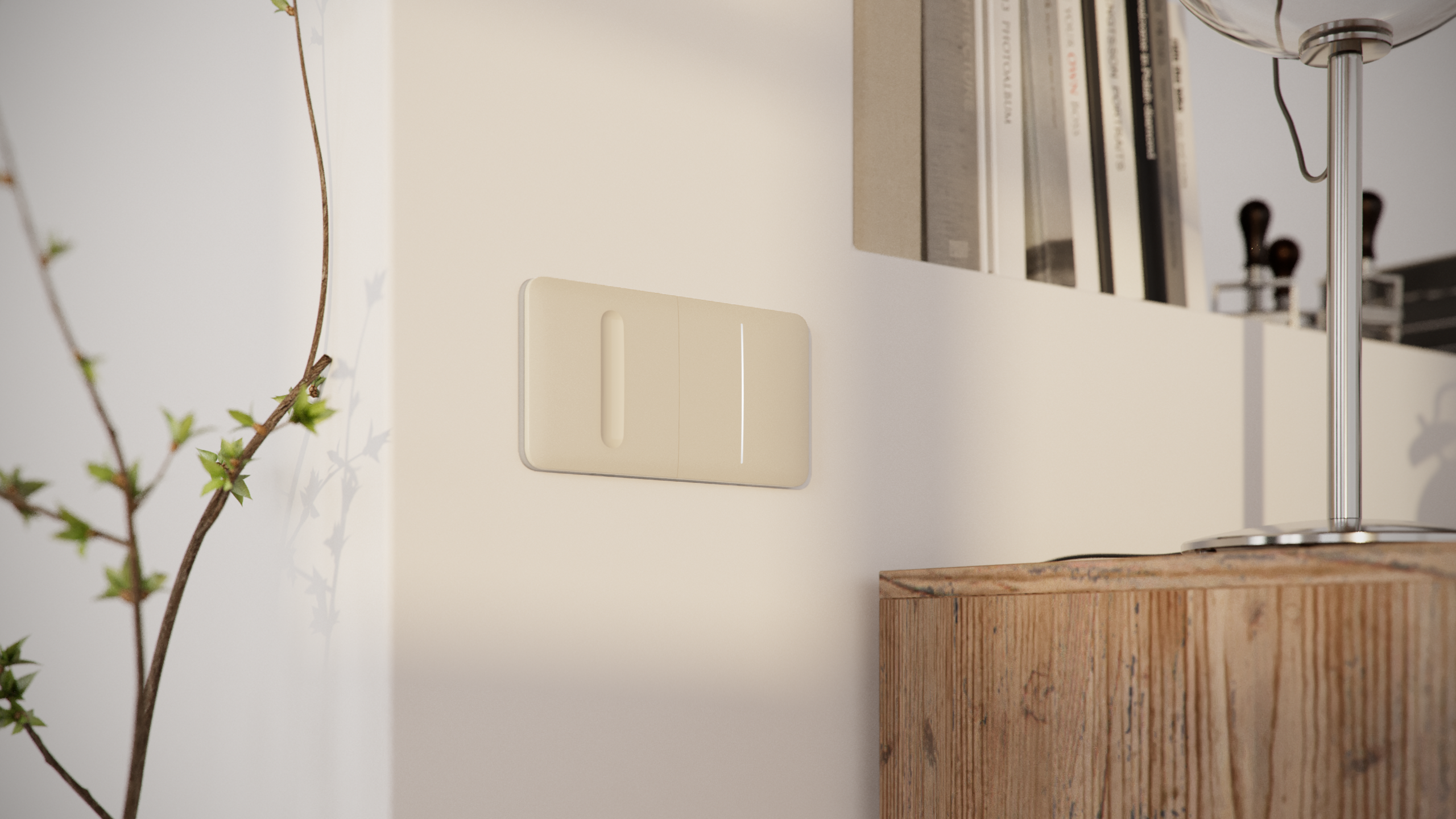 Ajax SoloButton (Dimmer) [55] (8EU) ASP white