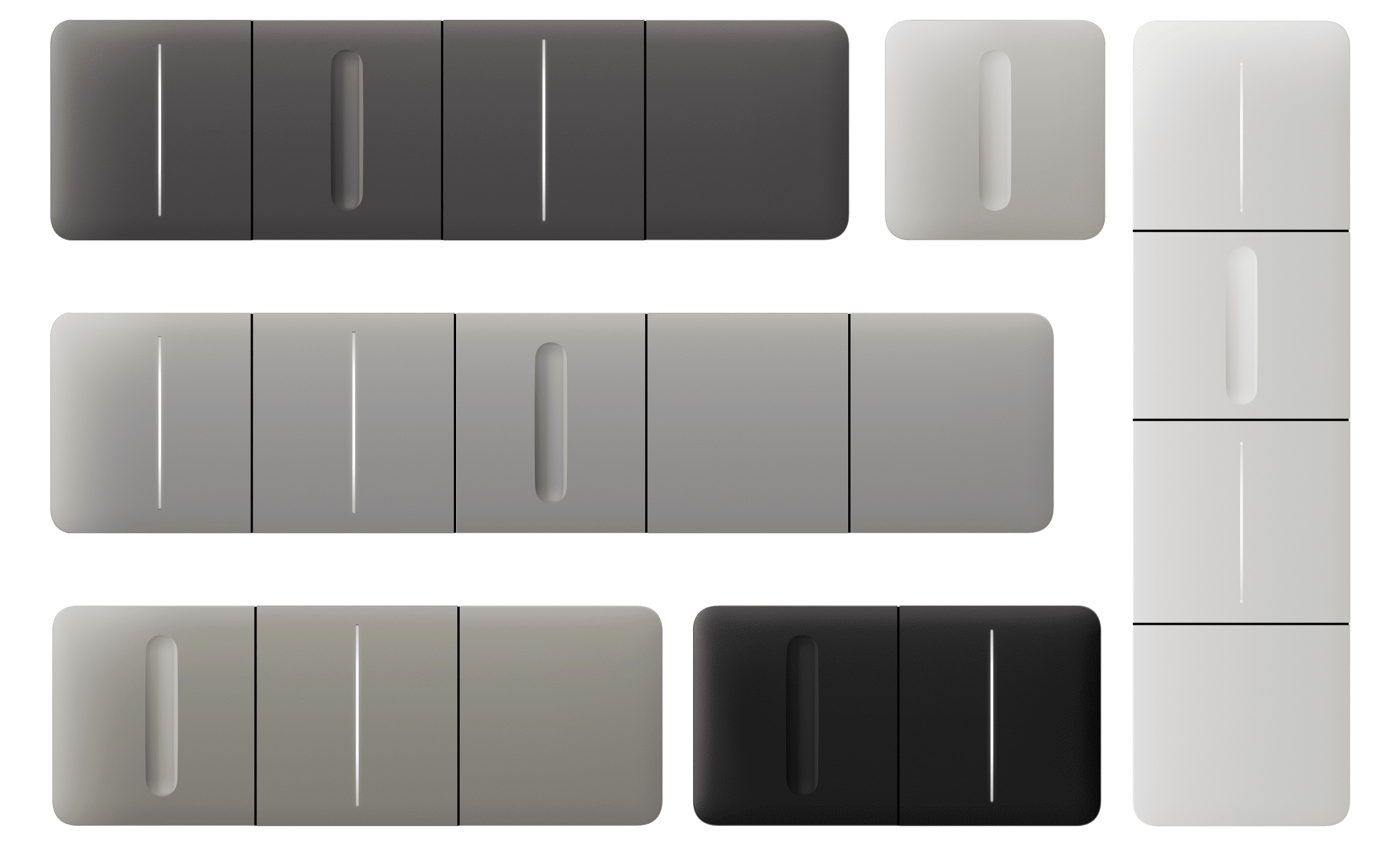 Ajax CenterButton (Dimmer) [55] (8EU) ASP black