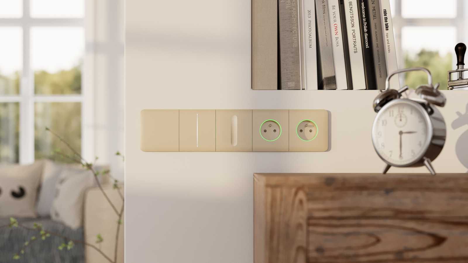 Ajax CenterButton (Dimmer) [55] (8EU) ASP white