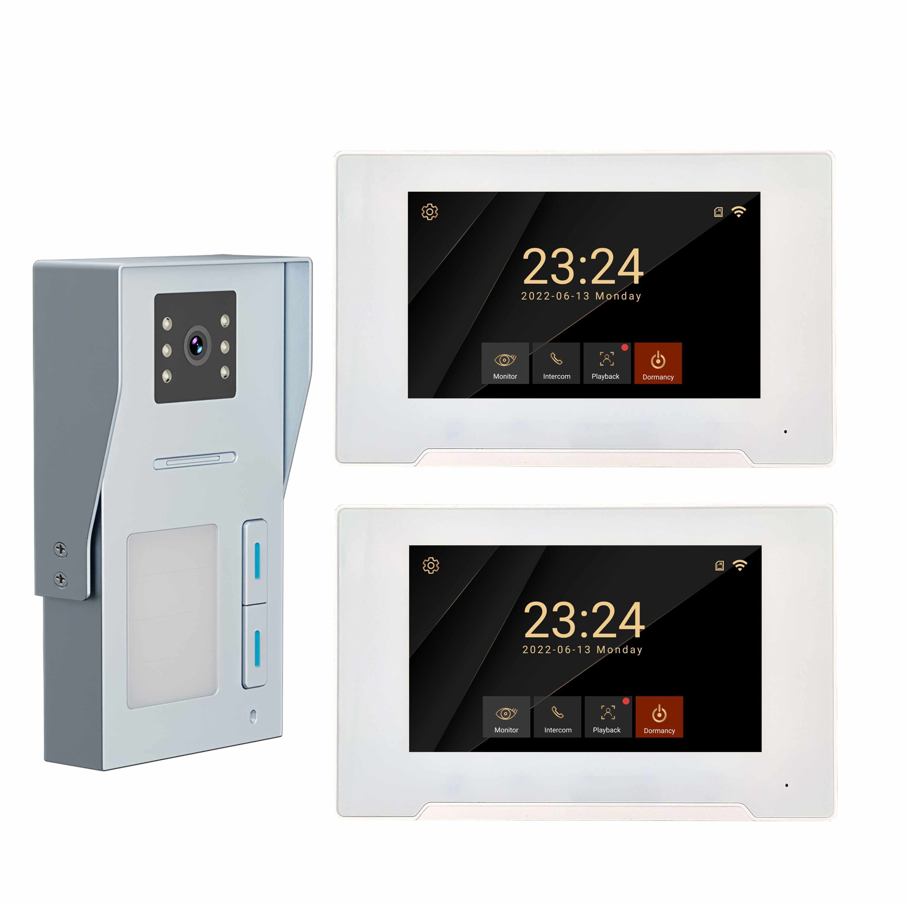 HD332THP2+2xHR593THW WiFi Tuya 2 drat sada 2 účatníky