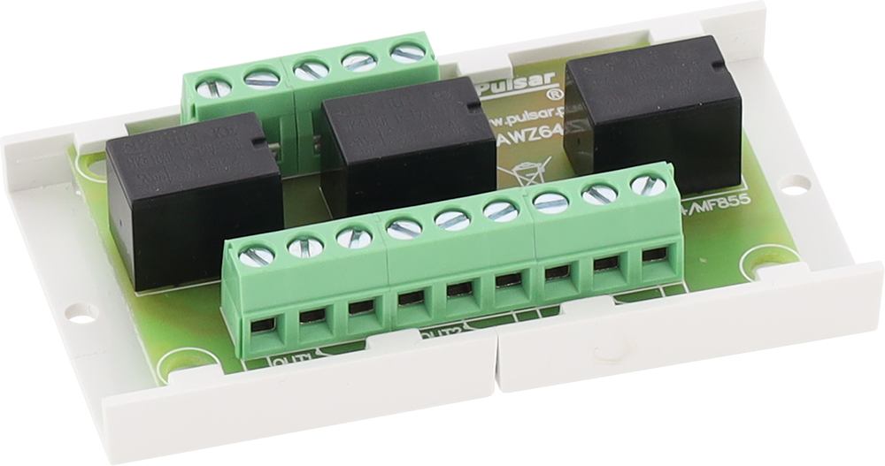 AWZ642 relé 3 x C/NC/NO