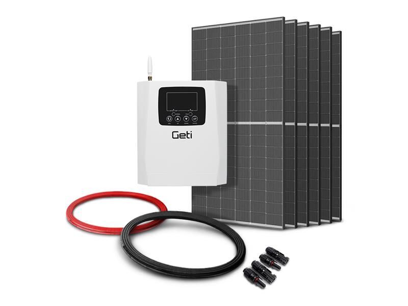 Sada pro solární ohřev vody GETI GWH03W 2670Wp 6x PV TRINA