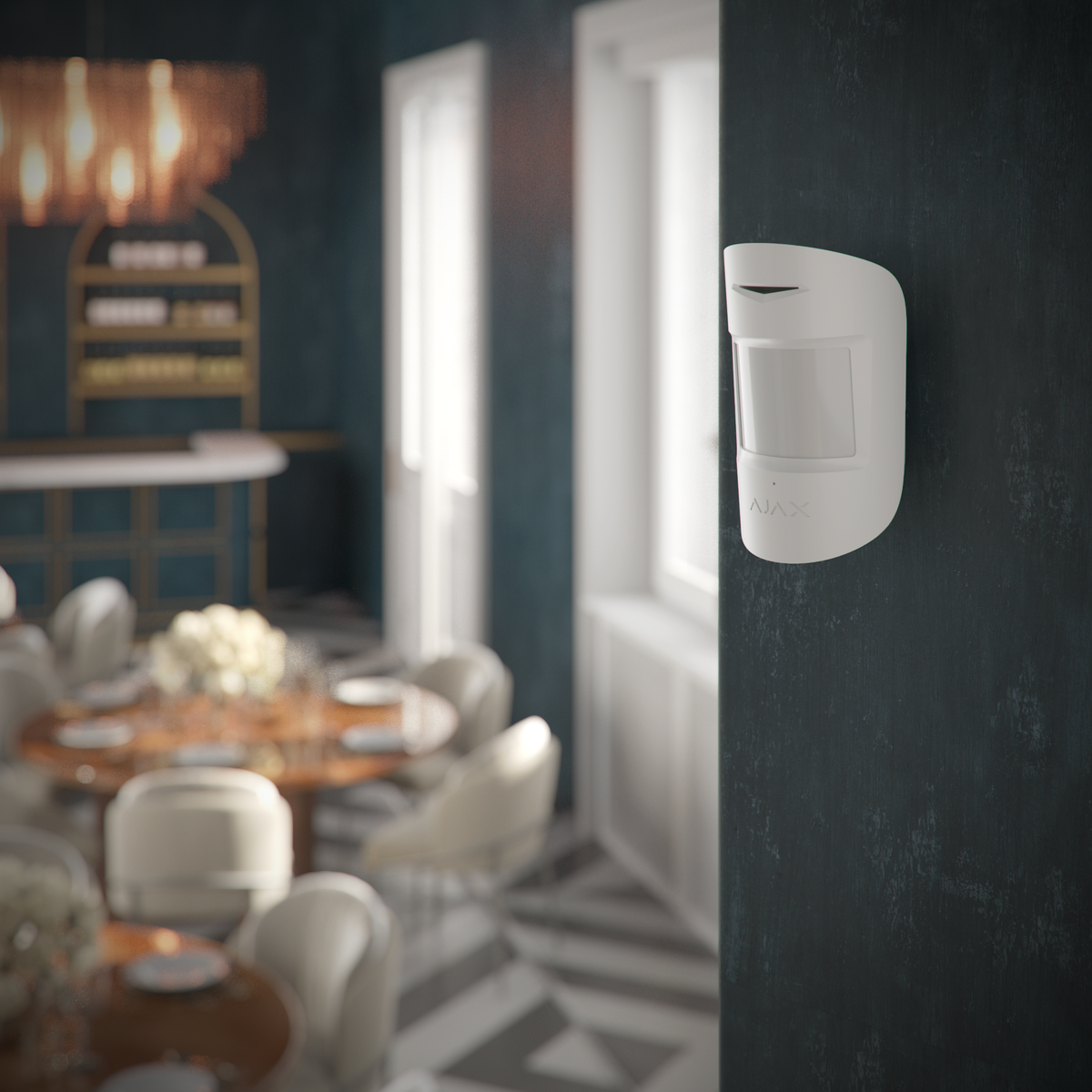 Ajax Superior CombiProtect Jeweller (8EU) ASP white