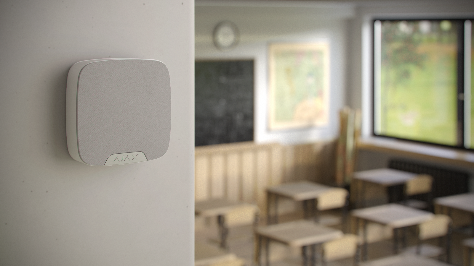 Ajax Superior HomeSiren Jeweller (8EU) ASP white