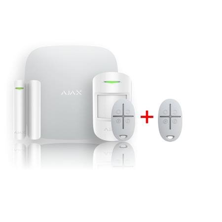 Ajax StarterKit 4G white + SpaceControl white - FREE