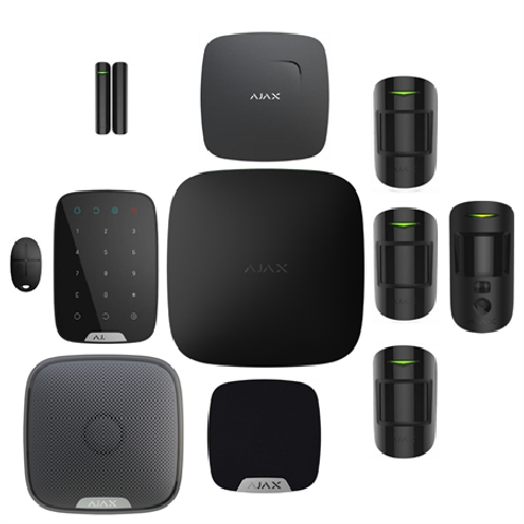 SET Ajax My House, My Castle 4G, black