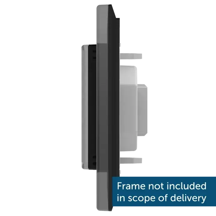 Homematic IP Glass Push-button, black - HmIP-WGS-A