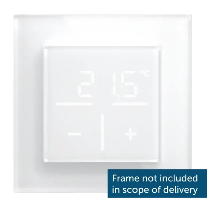 Homematic IP Glass Wall Thermostat with CO2 sensor - HmIP-WGTC
