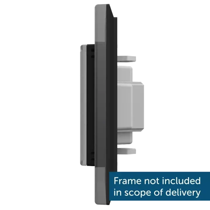 Homematic IP Glass Wall Thermostat with CO2 sensor, black - HmIP-WGTC-A