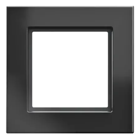 Homematic IP Glass Frame – 1-channel, black - HmIP-GF1-A