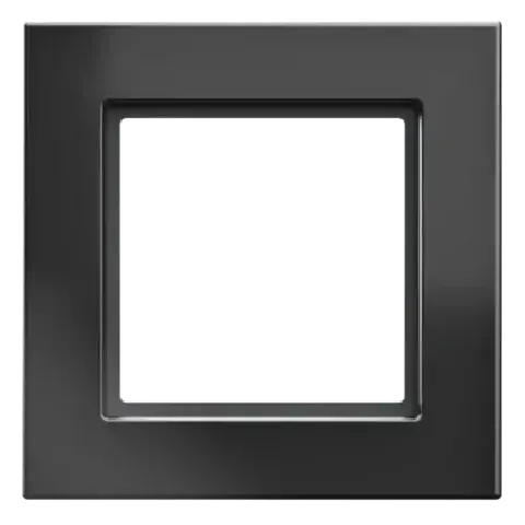Homematic IP Glass Frame – 1-channel, black - HmIP-GF1-A
