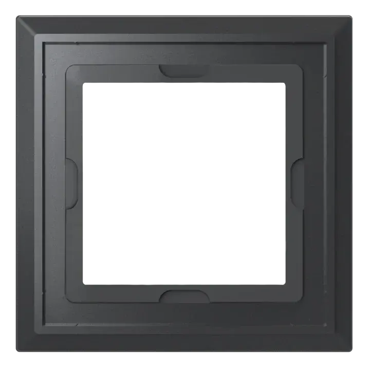 Homematic IP Glass Frame – 1-channel, black - HmIP-GF1-A