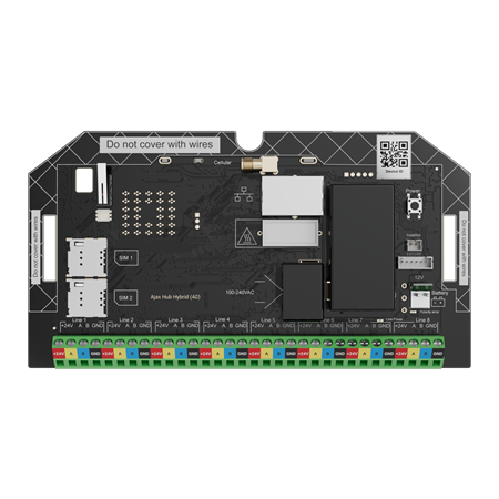 Ajax Superior Hub Hybrid (4G) Fibra (without casing) ASP