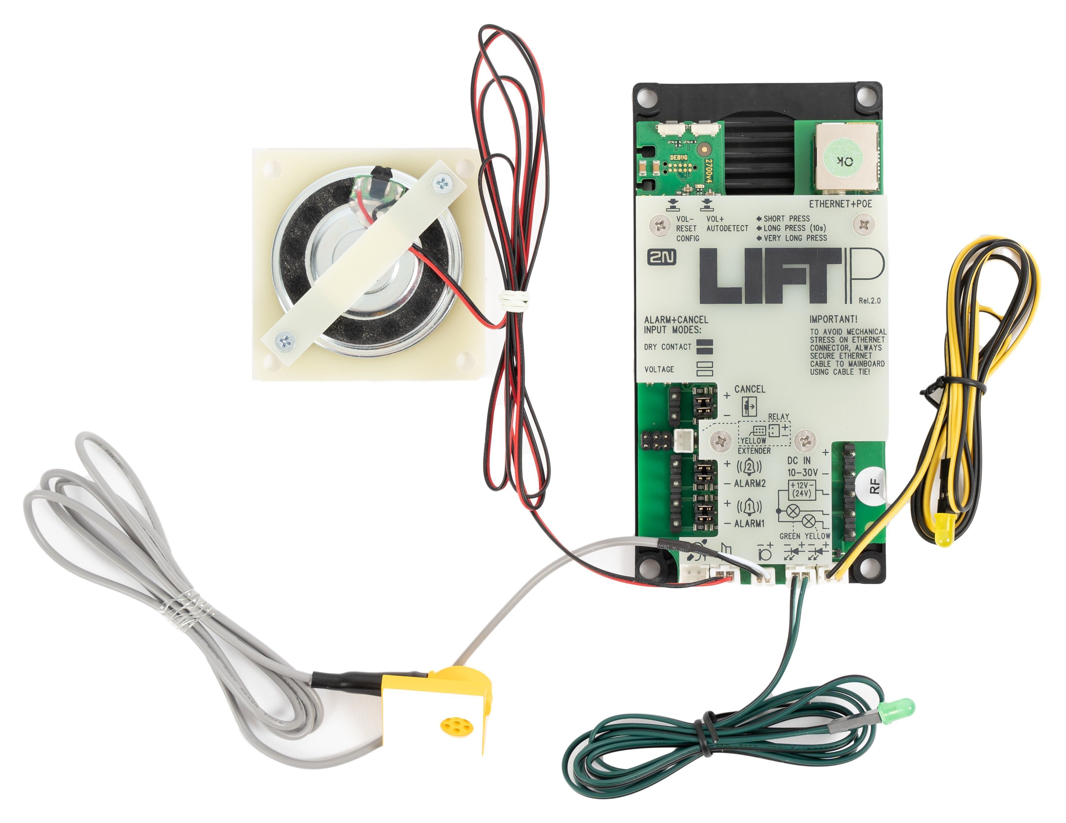 LiftIP 2.0 Cabin unit - COP version - wired