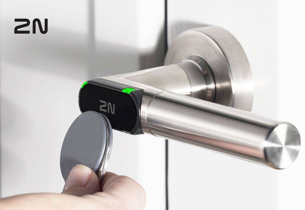 2N Fortis Handle - Elektronická klika, tvar L, pravá