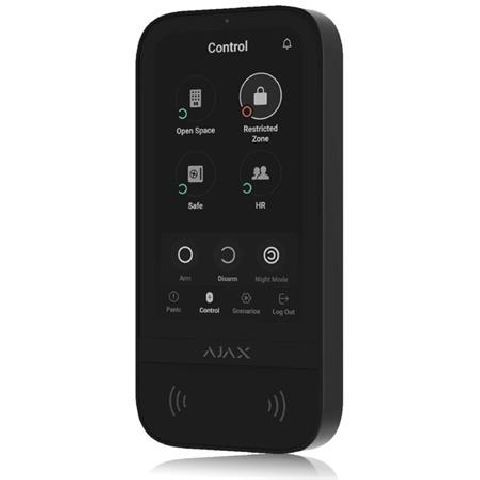 Ajax Superior KeyPad TouchScreen Fibra ASP black