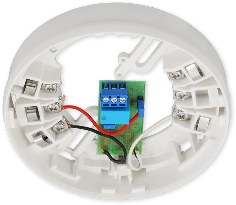 SDB 3000-EZS bílá patice detektroů CT pro připojení k EZS