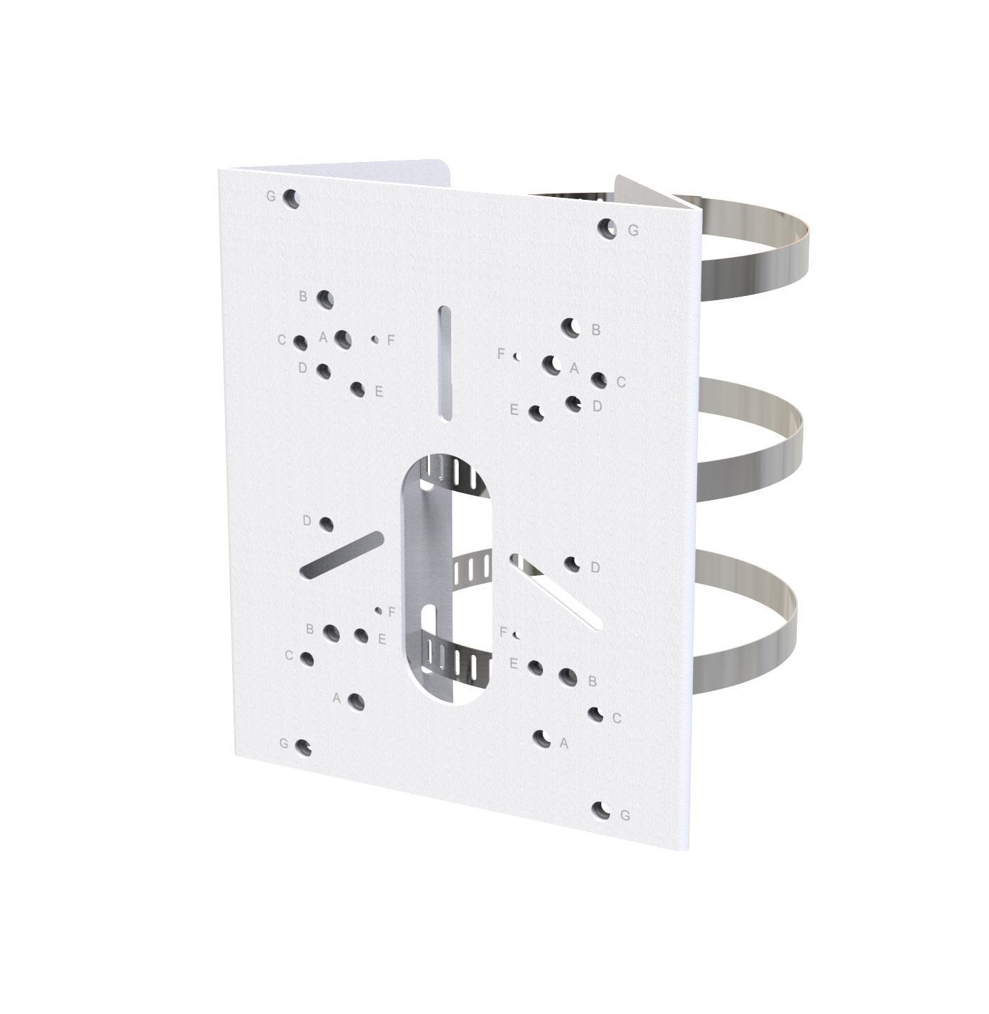 A01V2 Držák na sloup s nerezovou montážní základnou