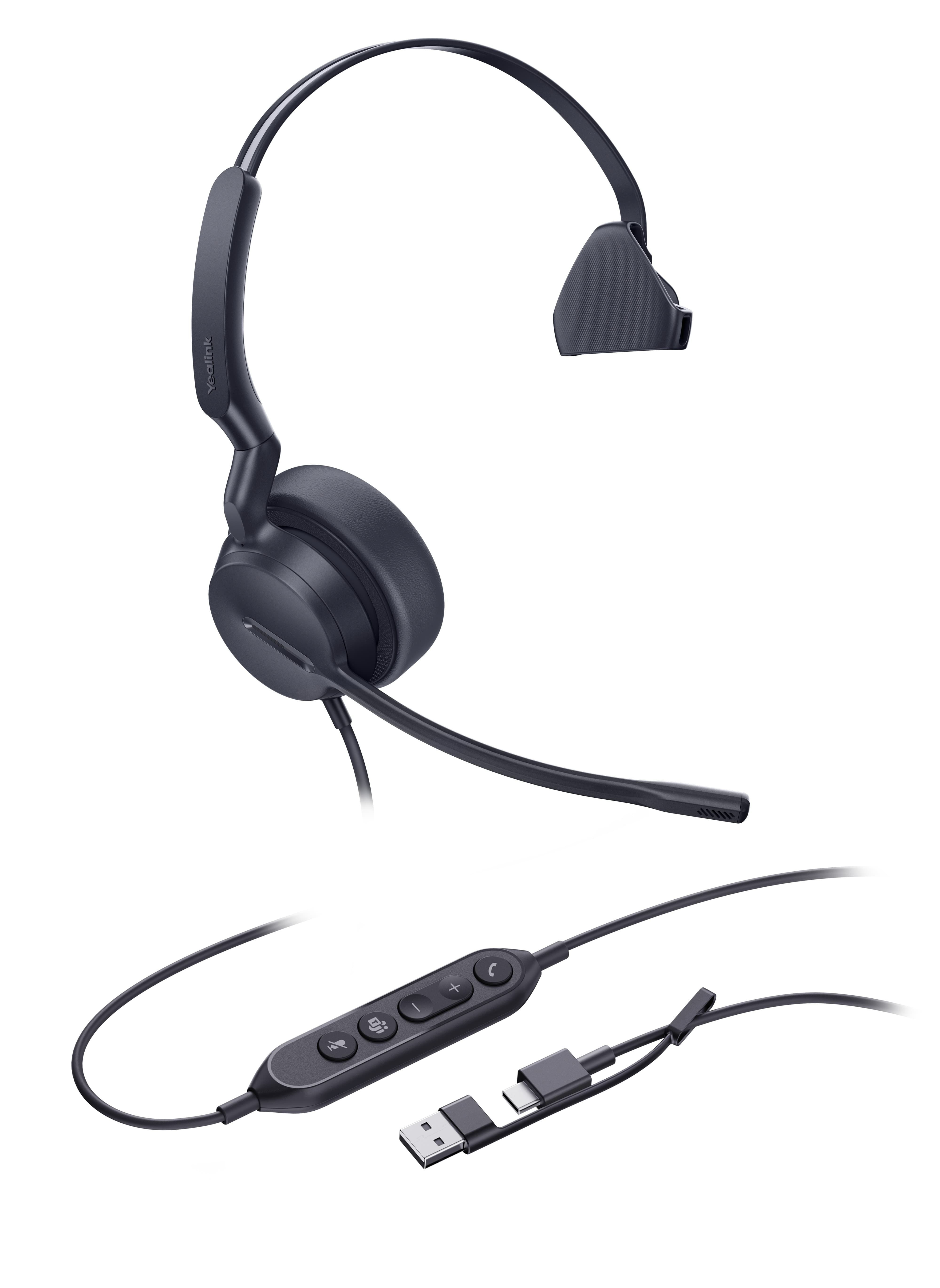 Yealink UH44 Mono Teams USB-C/A