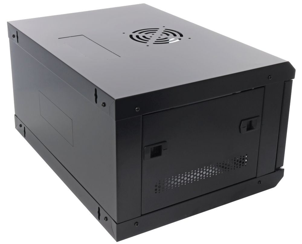 RWA454-B skříň 4U / 19” RACK, nástěnná, černá, 540x400