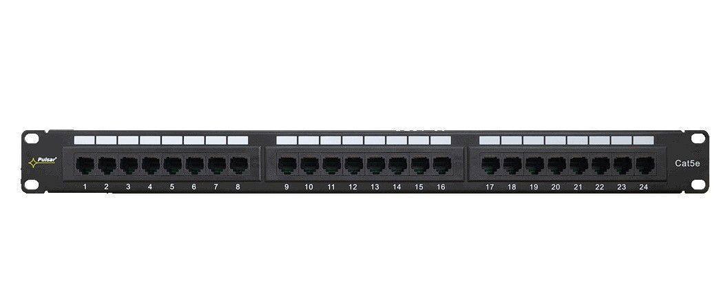 RP-U24H5 Patch panel 24 portů / UTP / Cat5e