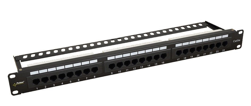 RP-U24H5 Patch panel 24 portů / UTP / Cat5e