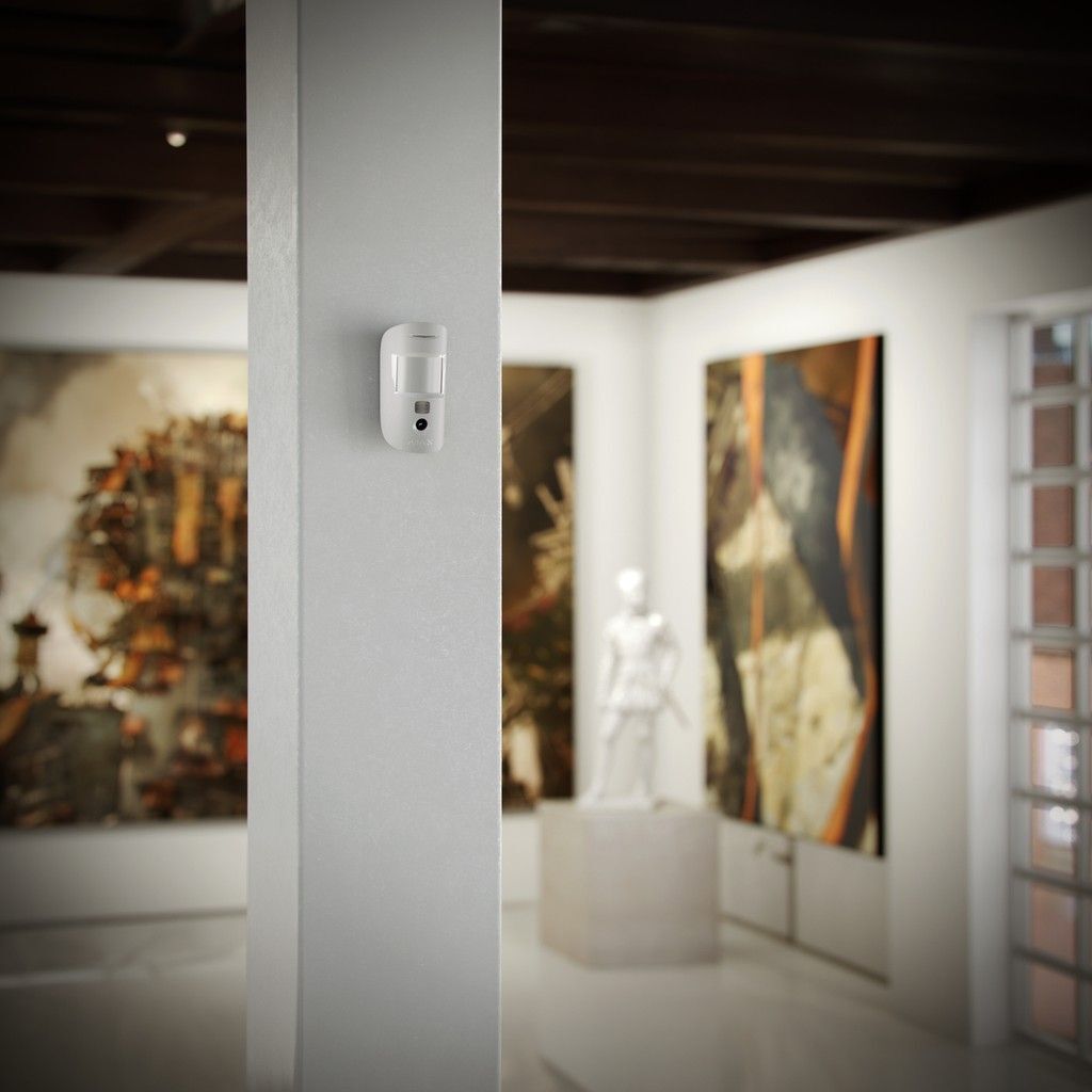 Ajax MotionCam HDR white