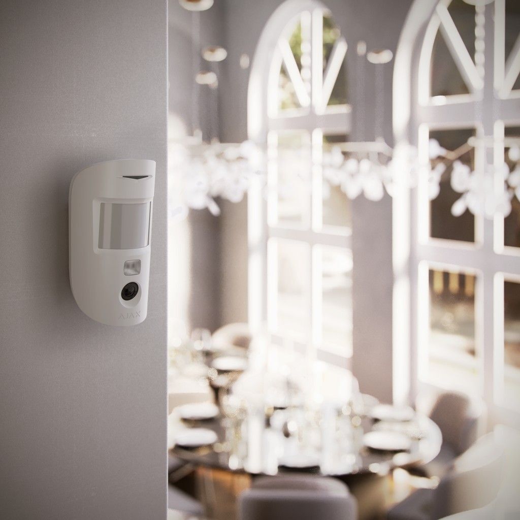 Ajax MotionCam HDR white