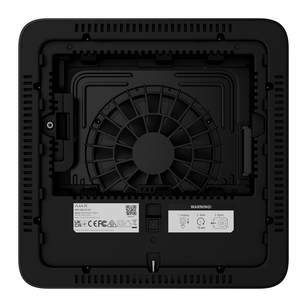 Ajax NVR HAC (8ch) black