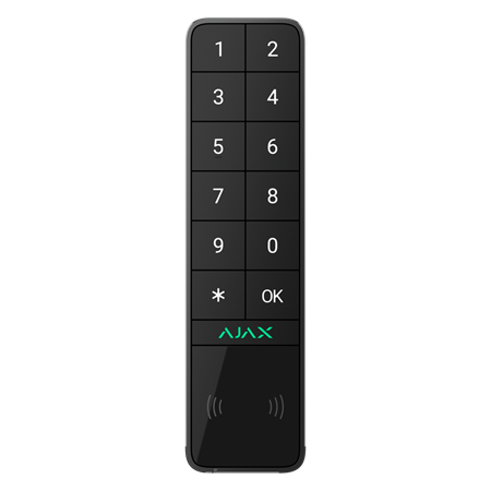 Ajax KeyPad Outdoor Jeweller (8EU) ASP black