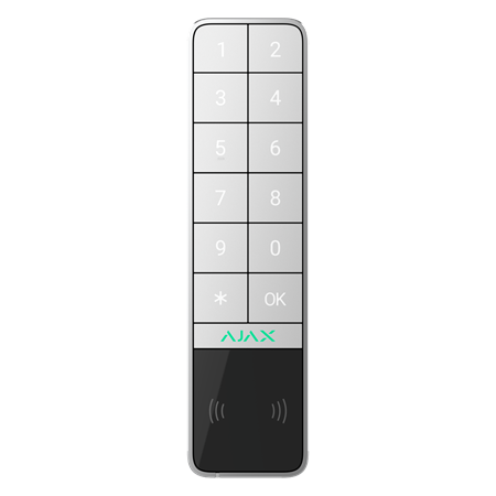 Ajax KeyPad Outdoor Jeweller (8EU) ASP white