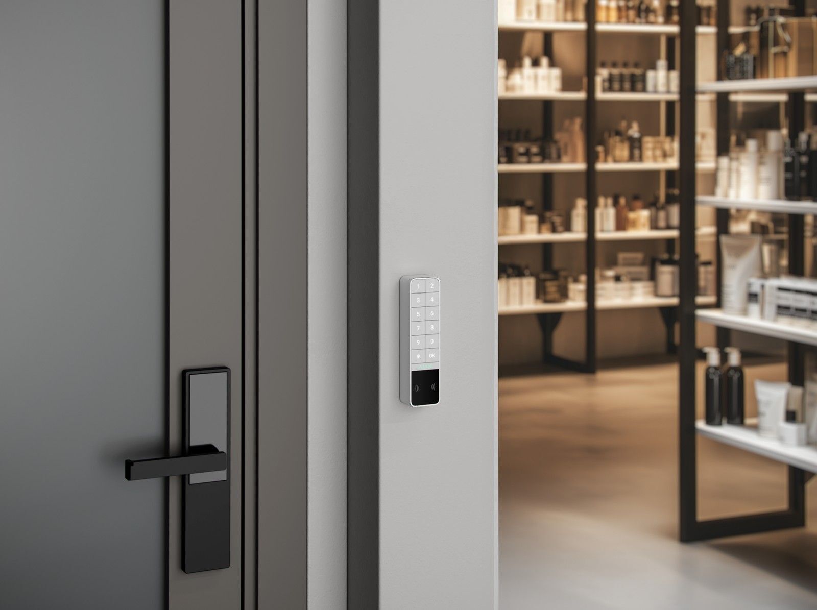 Ajax KeyPad Outdoor Jeweller (8EU) ASP white
