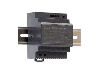 Power supply 48VDC/1.92A, DIN rail, for