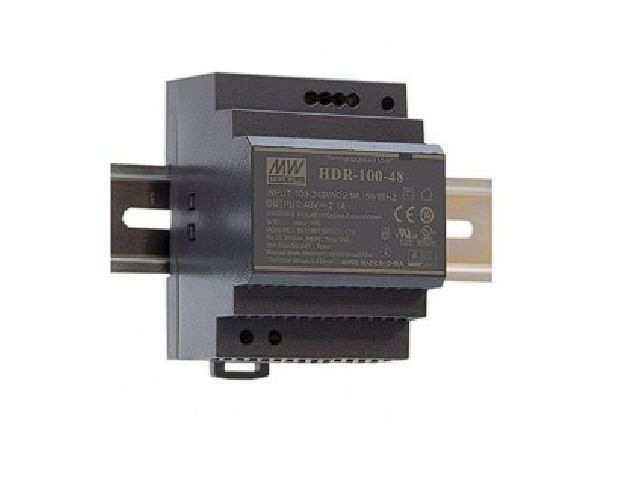 Power supply 48VDC/1.92A, DIN rail, for