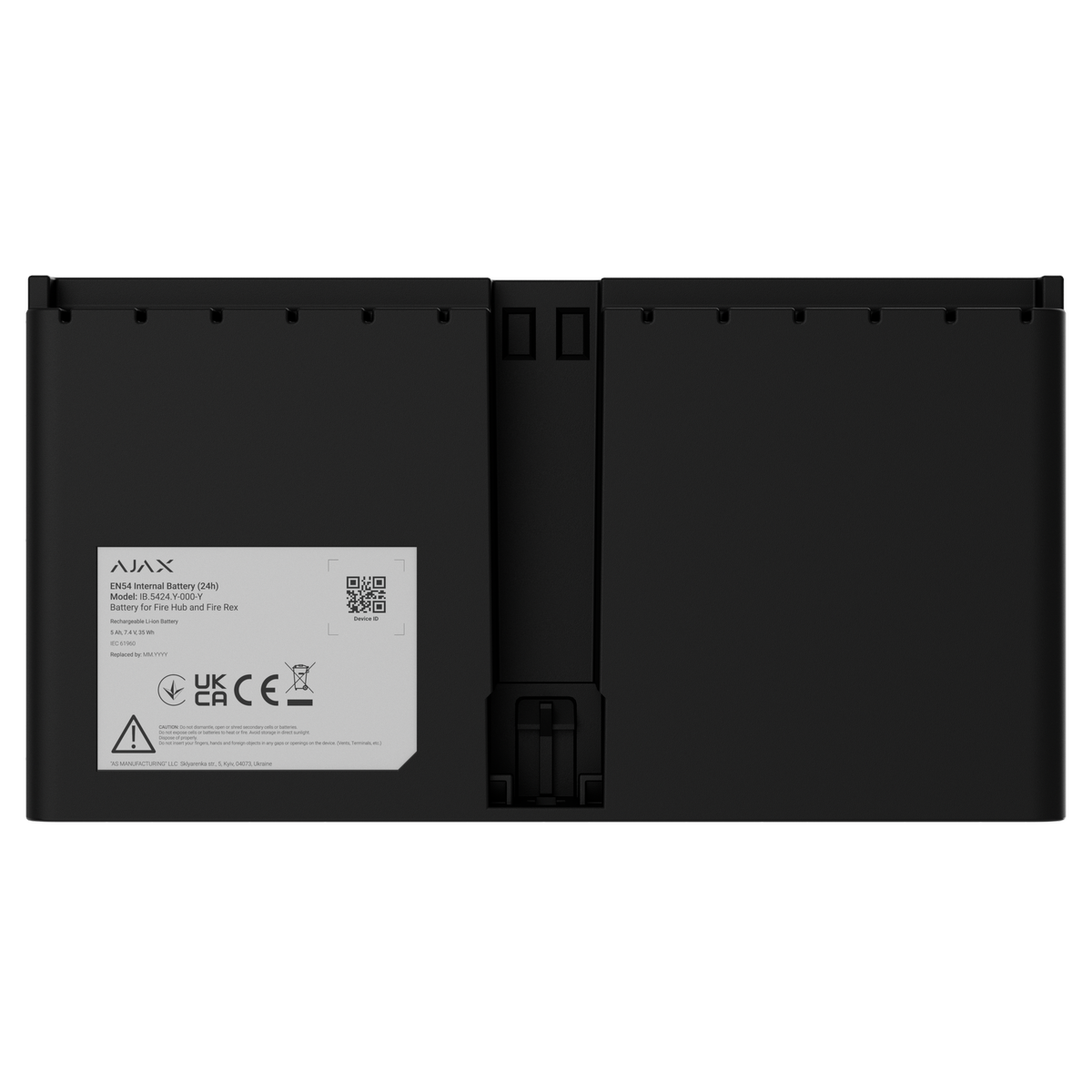 Ajax EN54 Internal Battery (24h) ASP black