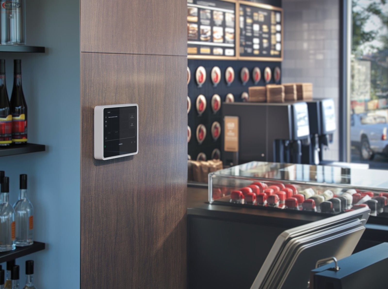 Ajax EN54 Fire Hub, white