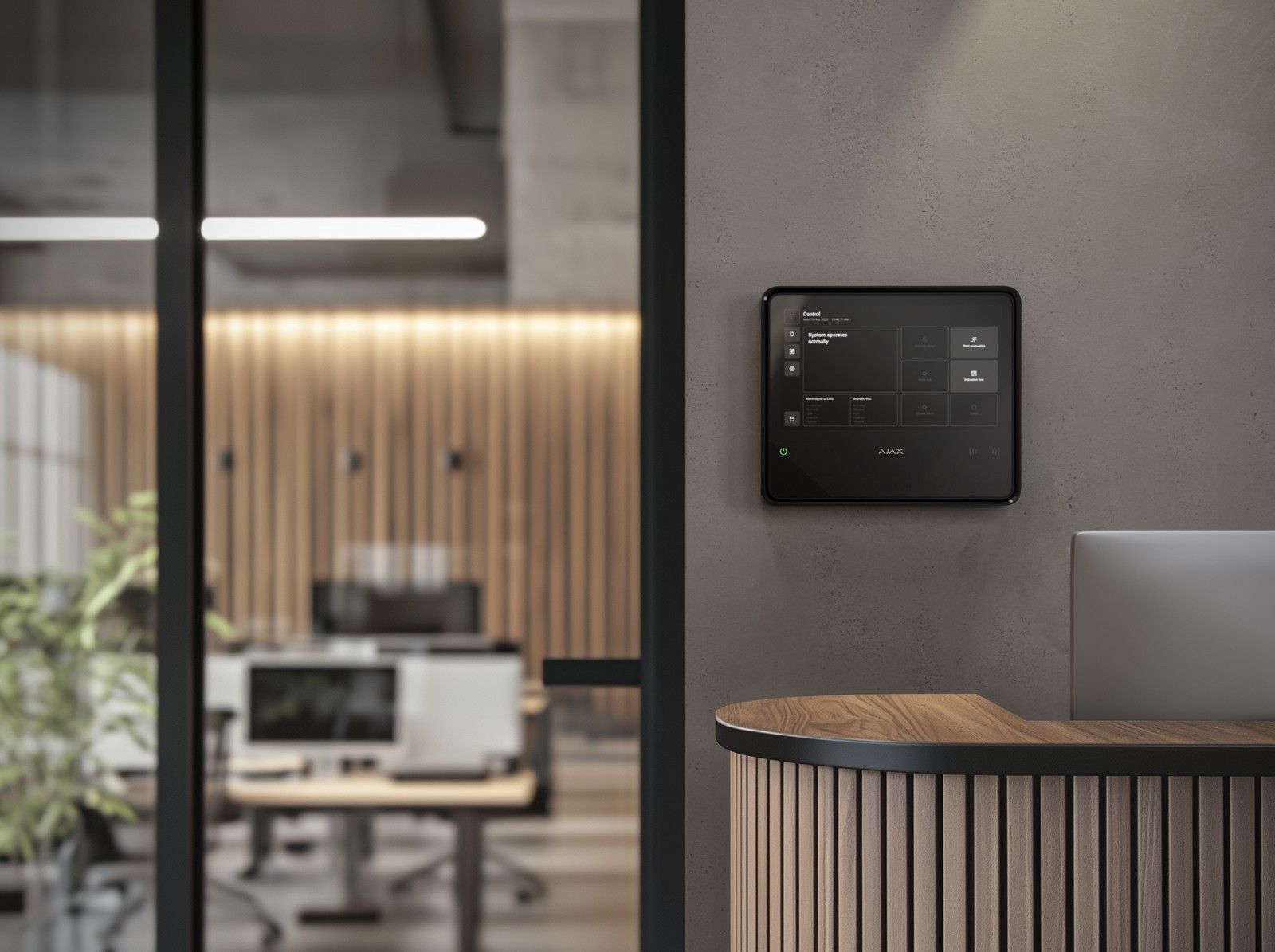 Ajax EN54 Fire Hub, black