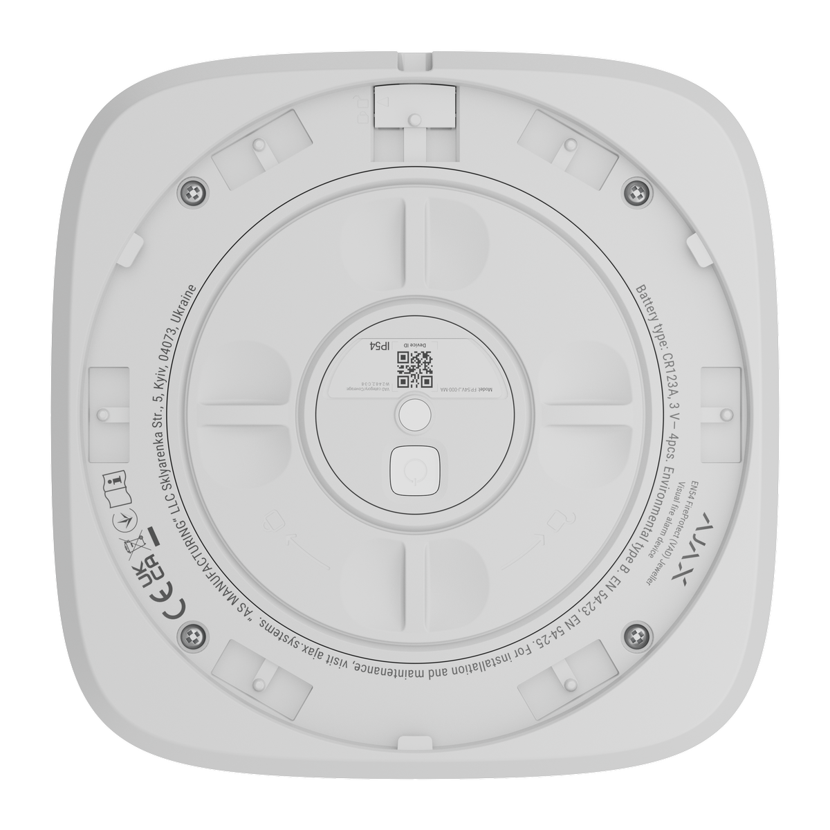 Ajax EN54 FireProtect (VAD) (8EU) ASP white