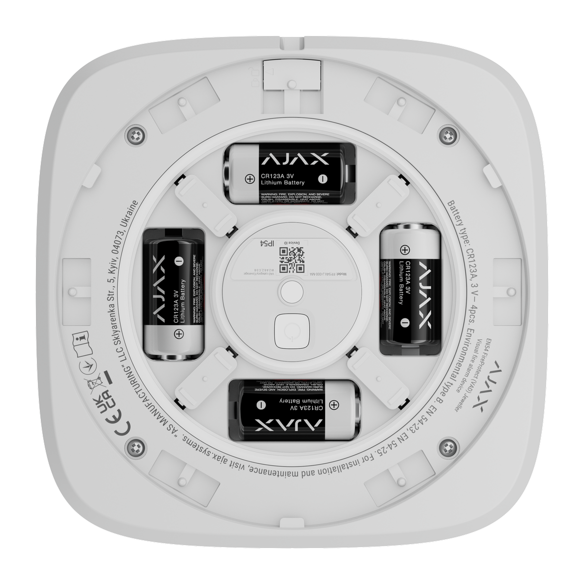 Ajax EN54 FireProtect (VAD) (8EU) ASP white