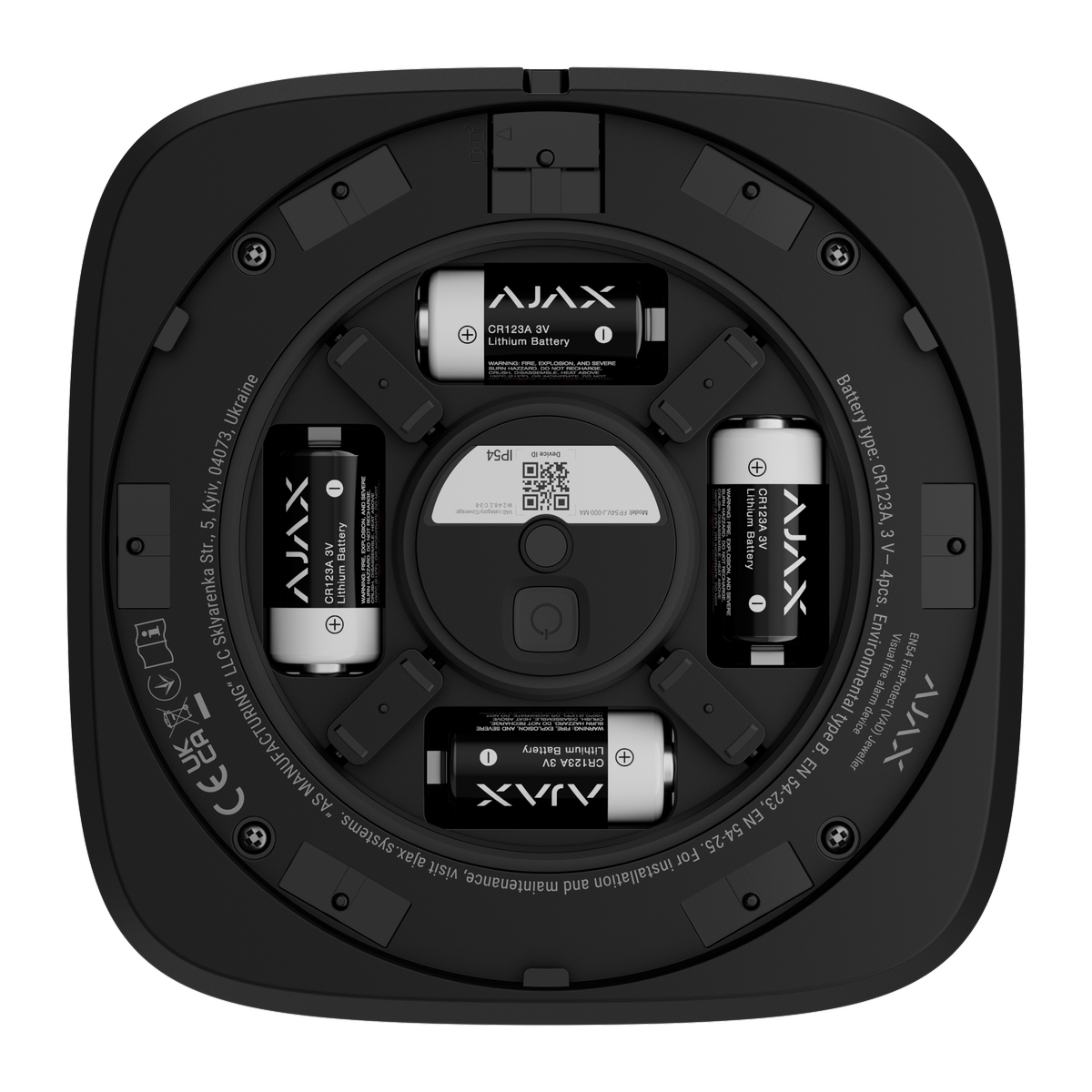 Ajax EN54 FireProtect (VAD) (8EU) ASP black