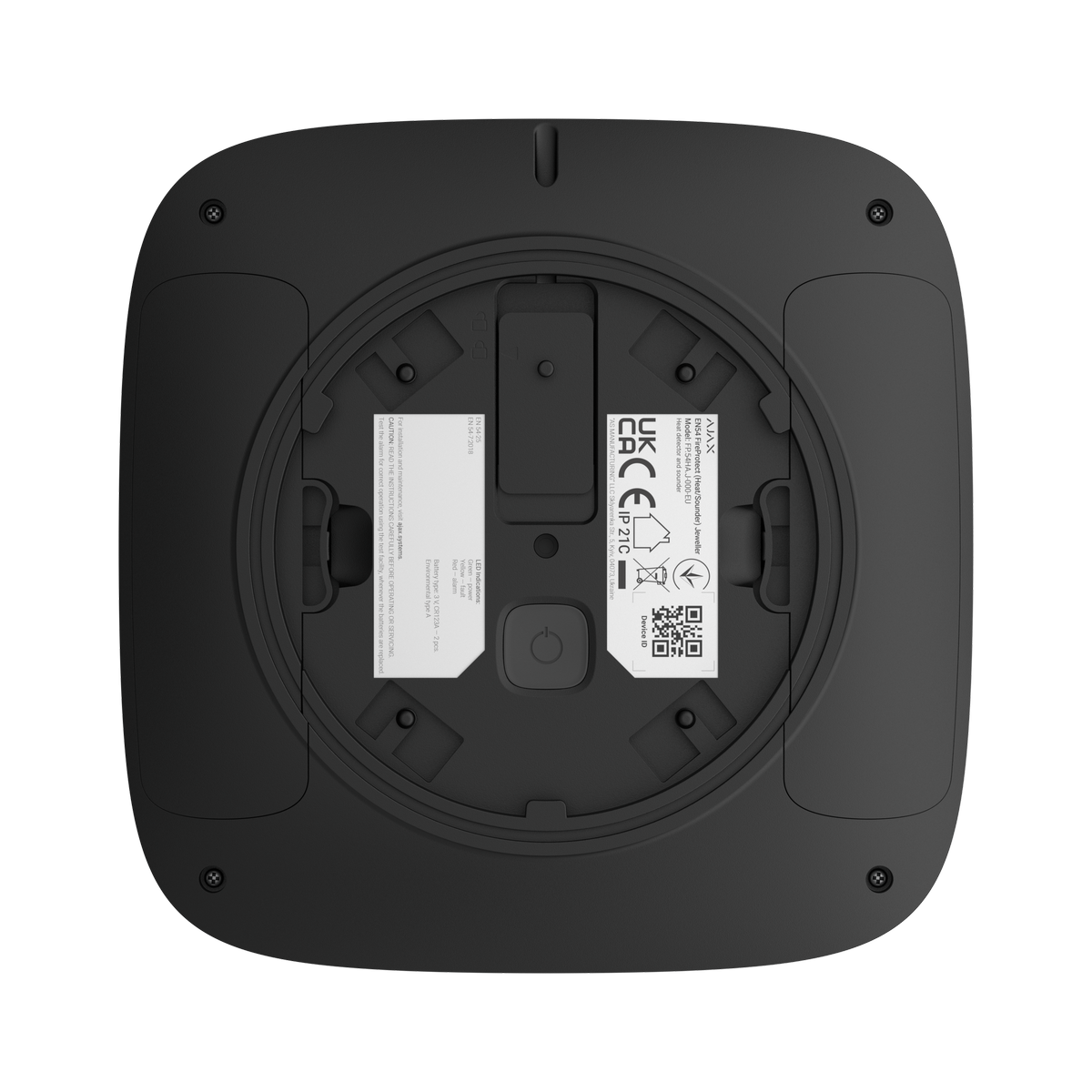 Ajax EN54 FireProtect (Heat/Sounder) (8EU) ASP black