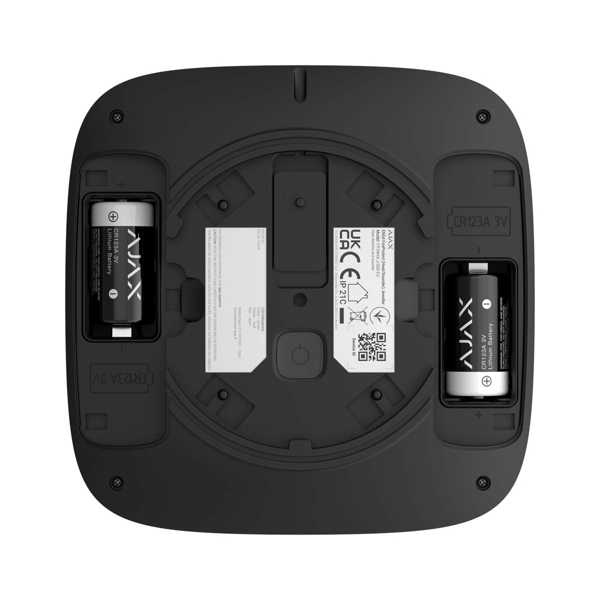 Ajax EN54 FireProtect (Heat/Sounder) (8EU) ASP black